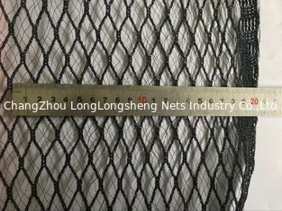 China Large Commercial HDPE Fishing Nets PES Yarn 10m - 100m For Sea Farming supplier
