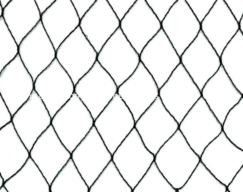 Black plant protection Agricultural Netting mesh / garden Antibird net