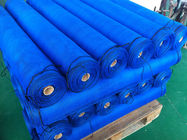 Blue Wrap Knitted Agricultural Netting Roll Windbreak Net , Uv Protection