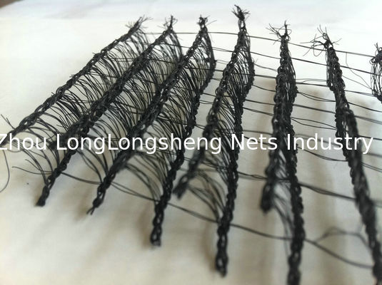 Black plastic 3D Mesh Fabric 